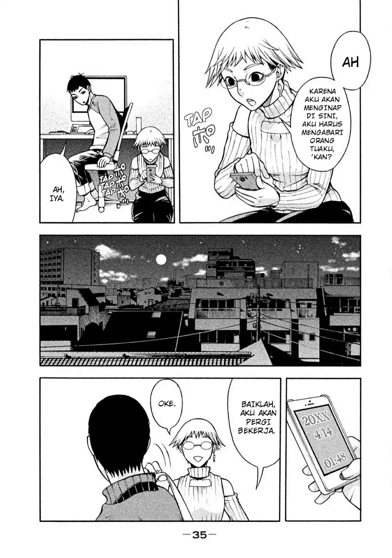 Asuperu Kanojo Chapter 02 Gambar 12